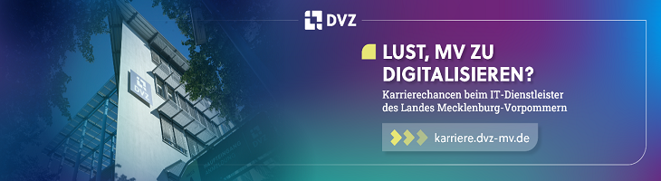 Grafik vor dem Stellenangebot