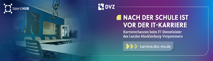 Grafik vor dem Stellenangebot