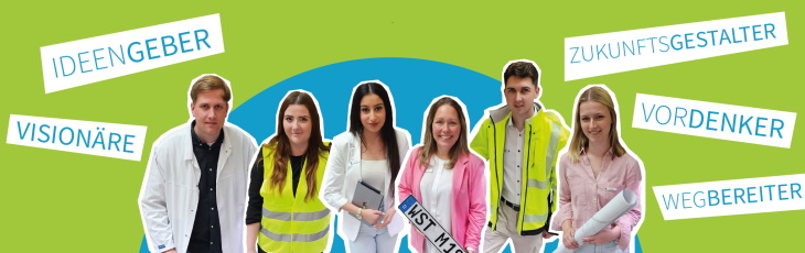 Grafik vor dem Stellenangebot