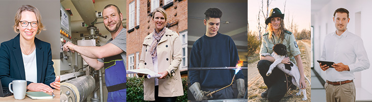 Grafik vor dem Stellenangebot