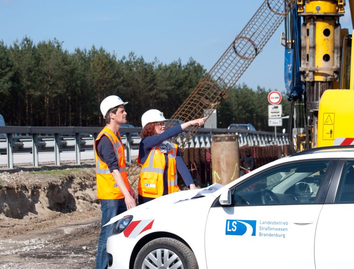 Grafik vor dem Stellenangebot