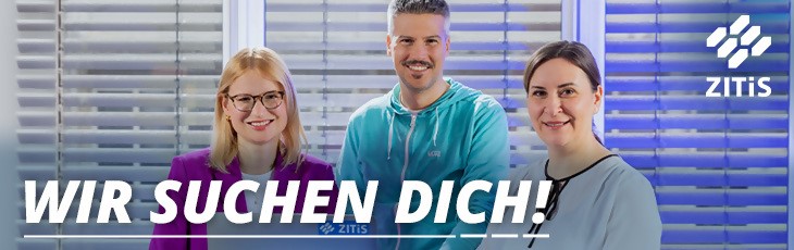 Grafik vor dem Stellenangebot