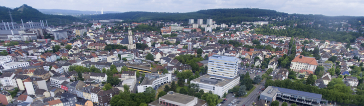 Grafik vor dem Stellenangebot