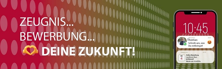 Grafik vor dem Stellenangebot